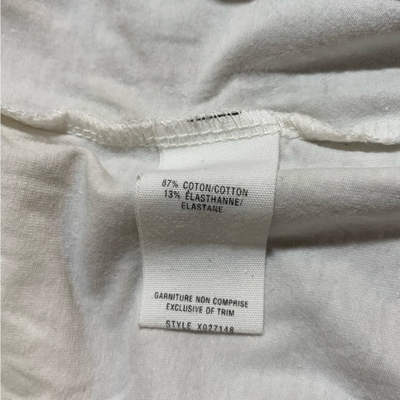 2 for $20 Jacob White Scoop Neck T-shirt Size XL - Picture 8 of 8